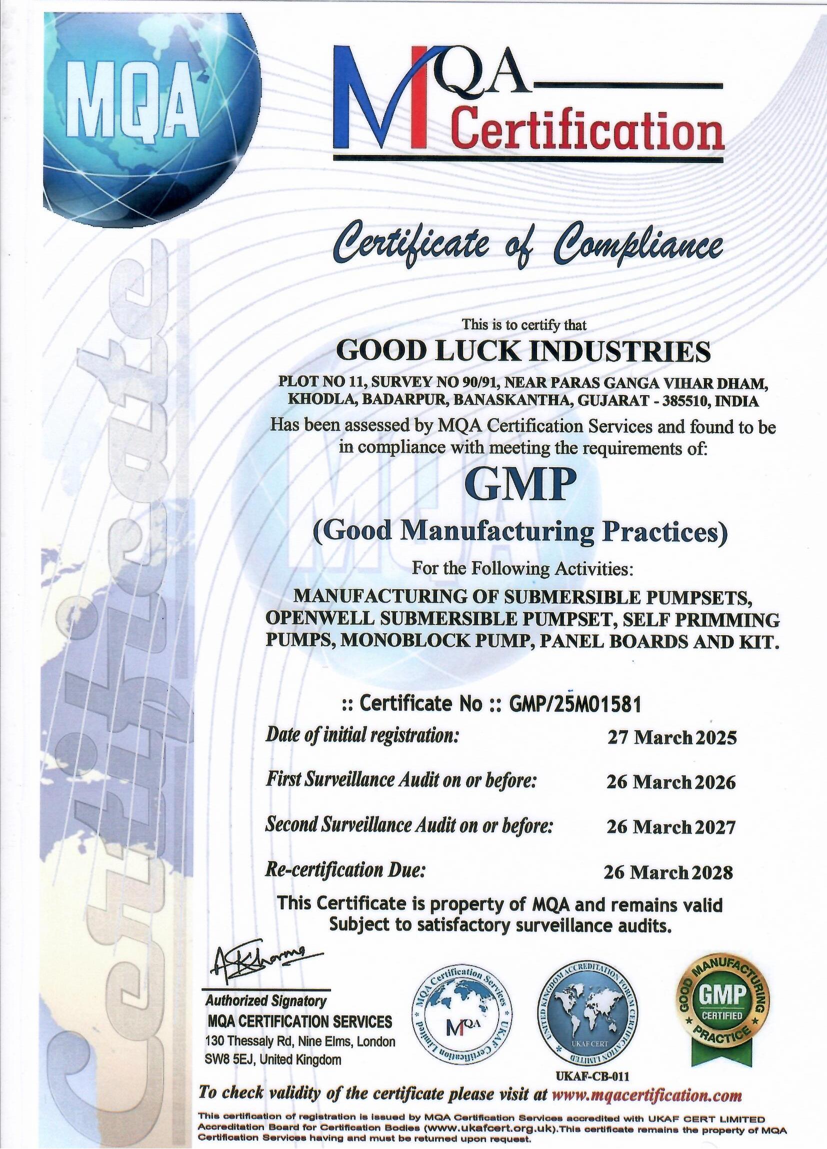 BIS Certification